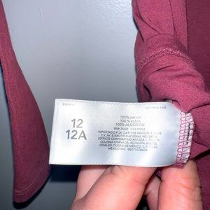 Girls NWOT Oshkosh original 12/12A long sleeve Tee